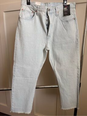 Levi's 501 Light Wash women’s Jeans - Pale Blue